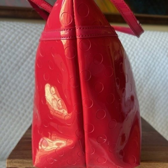 Kate Spade Sophie Red Patent leather tote shoulder bag - Picture 3 of 10